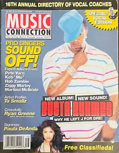VINTAGE MUSIC CONNECTION MAGAZINE V30N16 AUGUST 2006 ~ BUSTA RHYMES - Picture 1 of 1