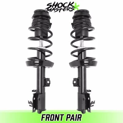 Front Pair Complete Strut Coil Spring Assemblies for 2000 Saturn LS2 V6 - Изображение 1 из 4
