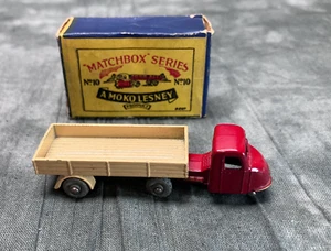 Matchbox Moko Lesney No. 10 GMW Scammell Mechanical Horse & Trailer w/B1 Box - Picture 1 of 12