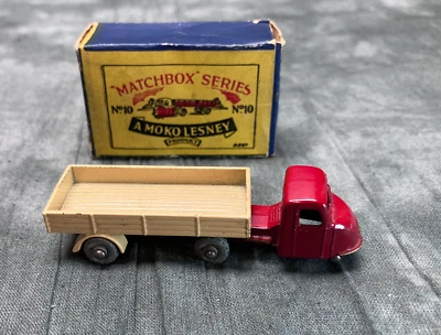 Matchbox Moko Lesney No. Механическая лошадь и прицеп 10 GMW Scammell с коробкой B1 - Изображение 1 из 4