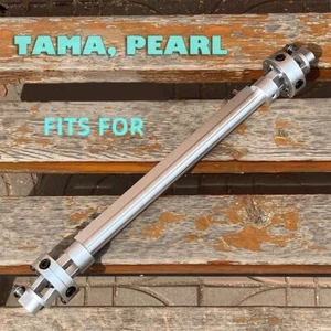 NEW WM Double Bass Drum Pedal Drive Shaft For YAMAHA Trick TAMA Pearl Mapex 8mm - Picture 1 of 4