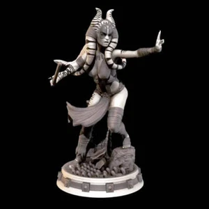 Kit Modelo Impresión 3D 1/18 100mm Hermosa Niña Twi'lek Star Wars Sin Pintar - Imagen 1 de 2