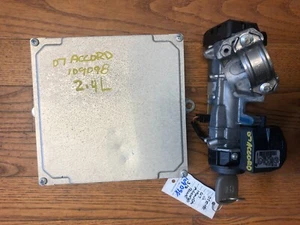 2006 2007 HONDA ACCORD 2.4L OEM ECU ECM RAD-A59 Ignition Switch Immobilizer Key - Foto 1 di 16