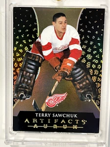 2023-24 Upper Deck Artifacts Aurum Terry Sawchuk Red Wings # A-46 Rare - Picture 1 of 2