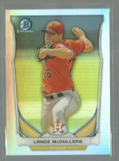 2014 Bowman Chrome Draft Top Prospects Refr #CTP36 Lance McCullers (ref 95251) - Image 1 of 1