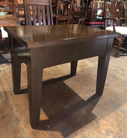 Gorgeous Refinished Antique Pine Dining Table or Home Office Desk Cover