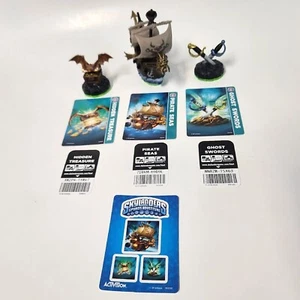 Skylanders Spyro's Adventure Pirate Seas, Ghost Swords & Hidden Treasure Figures - Picture 1 of 13
