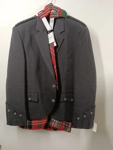 Conjunto de falda escocesa y chaqueta de lana Pride Of Scotland & McCalls S 46 y chaleco W 37,5 - Imagen 1 de 22