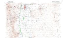 Yerington Quadrangle Nevada 1957 Topo Map Vintage USGS 15 Minute Topographic