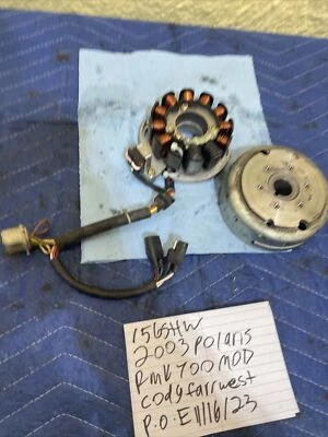 Conjunto magnético de estator y volante Polaris Rmk 700 2001 156 Foto 1 de 4