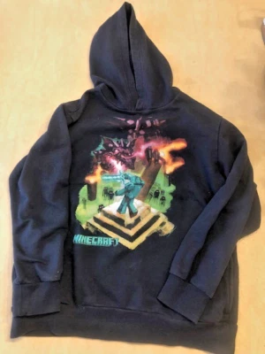 MINECRAFT ENDER DRAGON Black Pullover Sweatshirt HOODIE Boys Size YXL 18/20 - Image 1 of 3