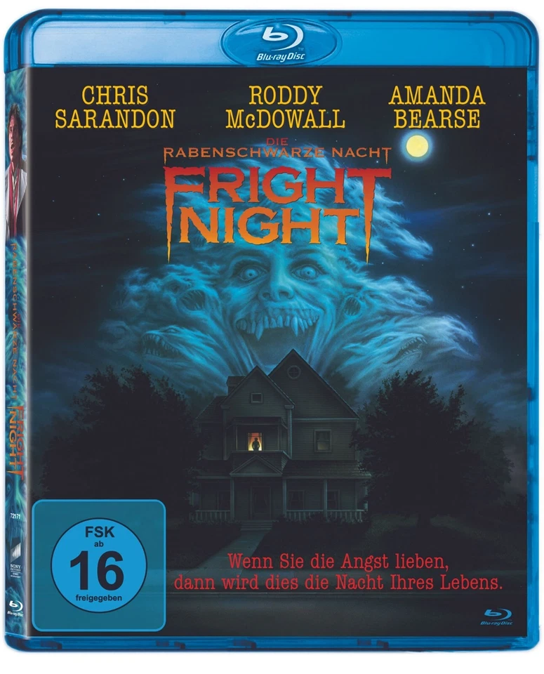 Die rabenschwarze Nacht - Fright Night (1985)[Blu-ray/Neu/OVP] richtig schön gru - Bild 1 von 3