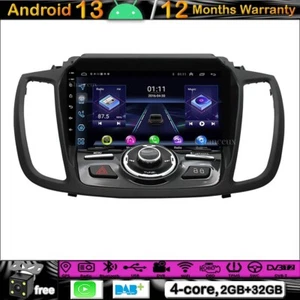 9"Android 13 Autoradio Carplay GPS SATNavi DAB BT for Ford Kuga Escape 2013-2019 - Bild 1 von 12