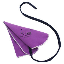 Clarinet Piccolo Flute Sax Saxphone Cleaning Cloth for Inside Tube Purple Z7B7