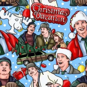 Christmas Vacation Super SOFT Luxe Leggings Clark Griswold Santa Plus OS TC rts - Picture 1 of 2