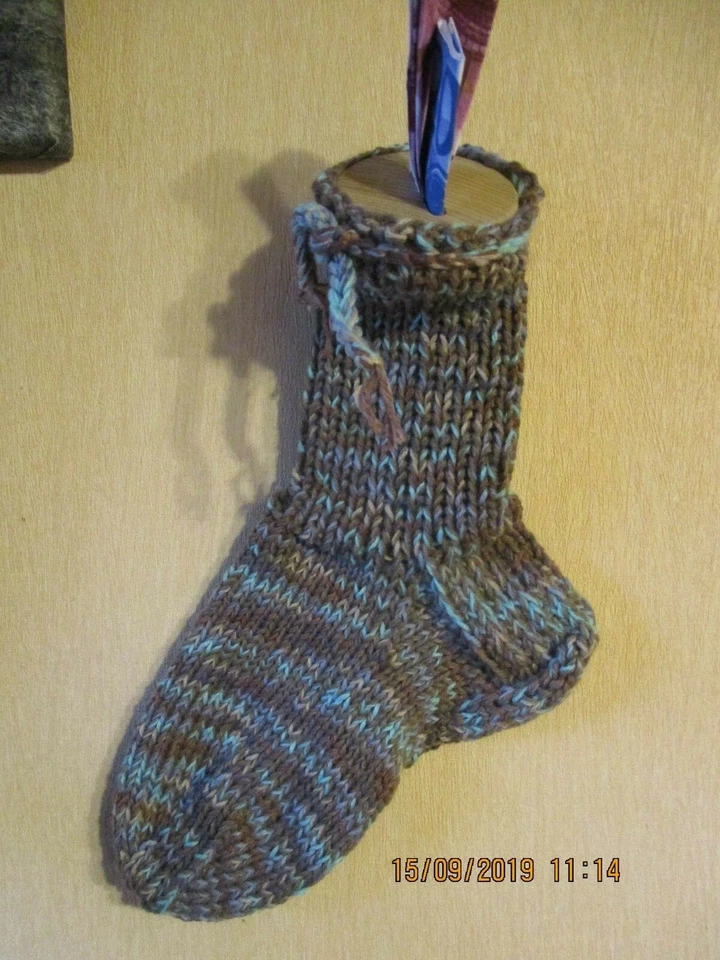 Sparstrumpf, Socke, Sparen, Handarbeit   - Bild 1 von 1