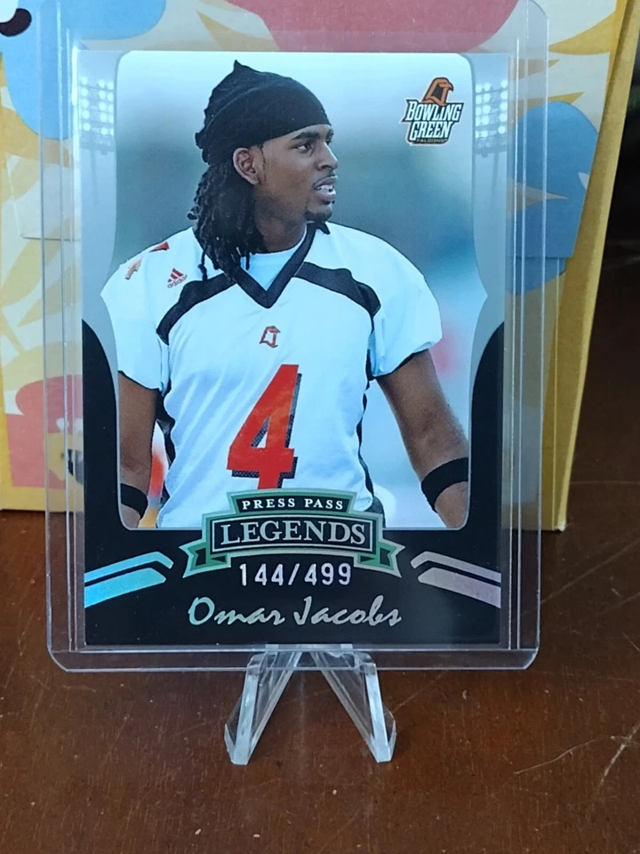 2006 Press Pass Legends - Silver #S6 Omar Jacobs /499 (RC) - Image 1 of 3