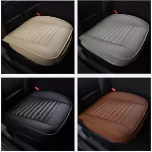 1*Car Front Half/Full Surround Seat Cover PU Leather Pad Mat Chair Cushion Cover - Picture 1 of 24