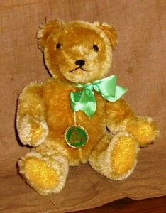 Teddy-Hermann Coburg-80iger-24cm-hart gestopft-goldgelb-Zustand 1 - Picture 1 of 5