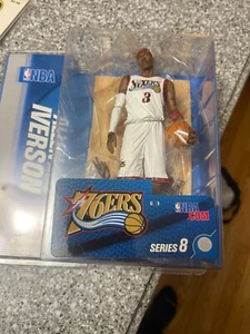 Figura McFarlane NBA Serie 8 - Allen Iverson #3 76ers 3ª Edición - Imagen 1 de 1