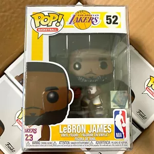 Funko Pop LA Lakers: LeBron James #52 vinilo uniforme blanco "COMO NUEVO" - Imagen 1 de 5