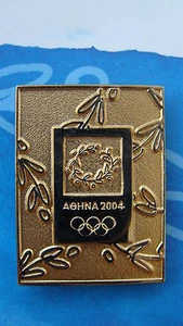LOGOTIPO ""DORADO"" - PIN OLÍMPICO ATENAS 2004 - Imagen 1 de 1