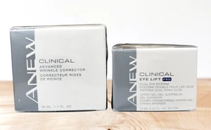 Avon ANEW Cuidado de la Piel Lote de 2 Correctores de Arrugas Avanzados Clínicos y Lifting de Ojos Pro - Imagen 1 de 6