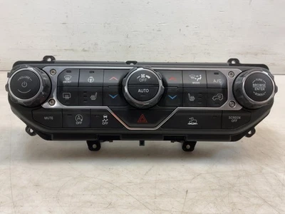 Jeep JT Gladiator P7BU54DX9AB Climate Temperature Control Panel 2022 072240 - Image 1 of 4