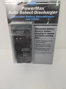 Sima PowerMax SPM7 Auto Select Kamera Camcorder Akku Entladegerät Aufbereiter - Bild 1 von 2