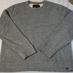 Jachs New York Heather Gray Crewneck Wool Blend Lined Sweater EUC Size XL - Picture 1 of 11