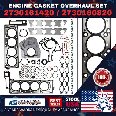 Engine Gasket Overhaul Set For Mercedes-Benz CLS500 G500 SL500 5.5L 2006-2010 - Image 1 of 4