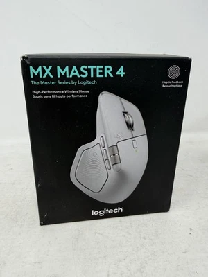 Logitech MX Master 4 Wireless Mouse with Quiet Clicks 8K DPI Bluetooth Graphite - Image 1 of 3