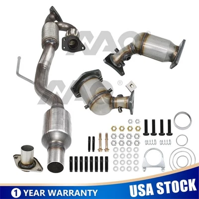 Catalytic Converter for 2013 Infiniti JX35 3.5L with Flex Y pipe Foto 1 de 4