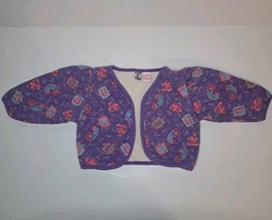 Vintage Kids N Fun Stepp Pullover Jacke Gr. 18M Paisley Allover Muster 90er - Bild 1 von 6