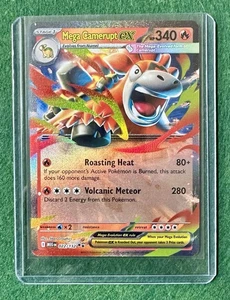 Mega Camerupt ex 022/132 Me01: Mega Evolution Holo - Picture 1 of 1
