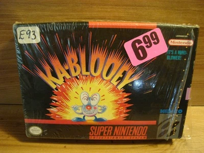 Kablooey (Super Nintendo, 1992) Complete w/Box - Image 1 of 4