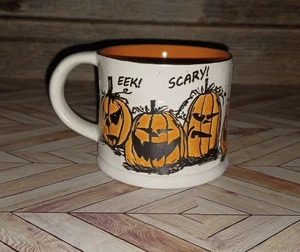 Halloween Scary Pumpkin Tea Hot Chocolate Coffee Mug Spectrum Designz - Picture 1 of 6
