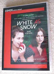 WHITE AS SNOW - DVD - Isabelle Huppert, Lou de Laage - BRAND NEW & SEALED! - Imagen 1 de 3