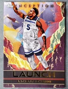 2025 Topps Inception Anthony Edwards Launch #LA-AE Case Hit - Bild 1 von 2
