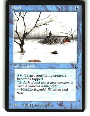 Magic the Gathering - The Dark Flood Uncommon 1994 - Image 1 of 2