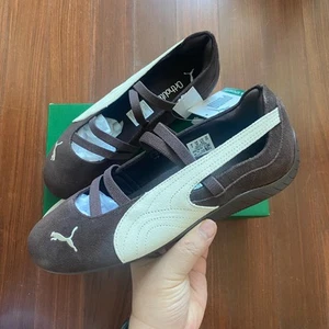 Puma Speedcat Ballet Chocolate Warm White Damen Mary Jane Sneaker 406758-02 - Bild 1 von 18