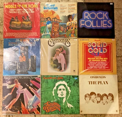 40 x 1970s VINYL LP RECORDS ALBUMS JOBLOT 5/6💥 - Imagem 1 de 4