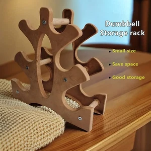 Gewichtsspeicher Organizer 3 Tier Hantel Rack Rack Rack für Hanteln für Hanteln - Photo 1/7
