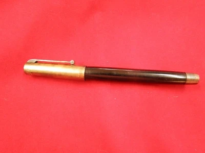 Vtg EVERSHARP Fountain Pen 14kt Nib Black -Lever fill  FREE SHIPPING!!! - Image 1 of 4