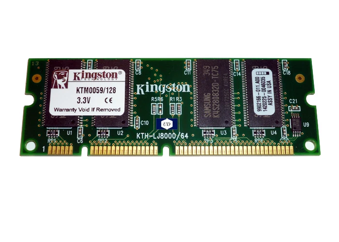Kingston 128 MB - DIMM 100 pines - SDRAM - KTM0059/128 Foto 1 de 1