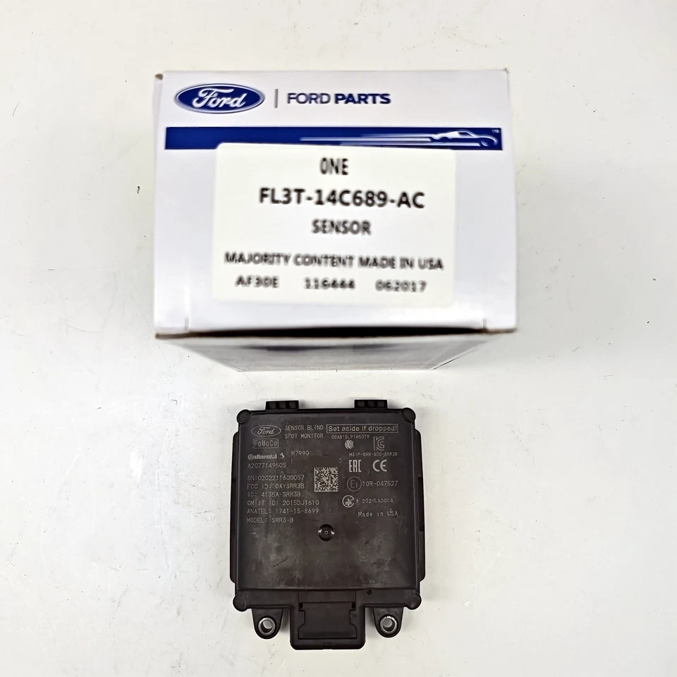 FOR 2015 2016 FORD F-150 BLIND SPOT RADAR MODULE FL3T-14C689-A FL3Z14C689A Foto 1 de 4