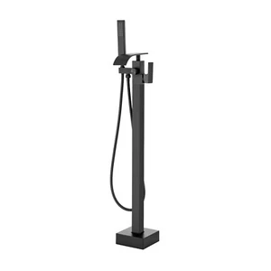 VEVOR Freestanding Bathtub Faucet Floor Mount Two Water Modes 360° for Bathing - Imagen 1 de 12