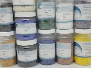 COARSE Glass FRIT 8.5 oz Full Jars Oceanside Compatible 96 COE 96COE Fusing - Picture 1 of 77