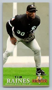 TIM RAINES 1994 EXTRA BASES WHITE SOX - Picture 1 of 2