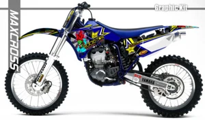 YAMAHA WR250F WR400F WR426F YZ400F YZ426F YZ250F MAXCROSS GRAPHICS FULL KIT RJ1 - Picture 1 of 2